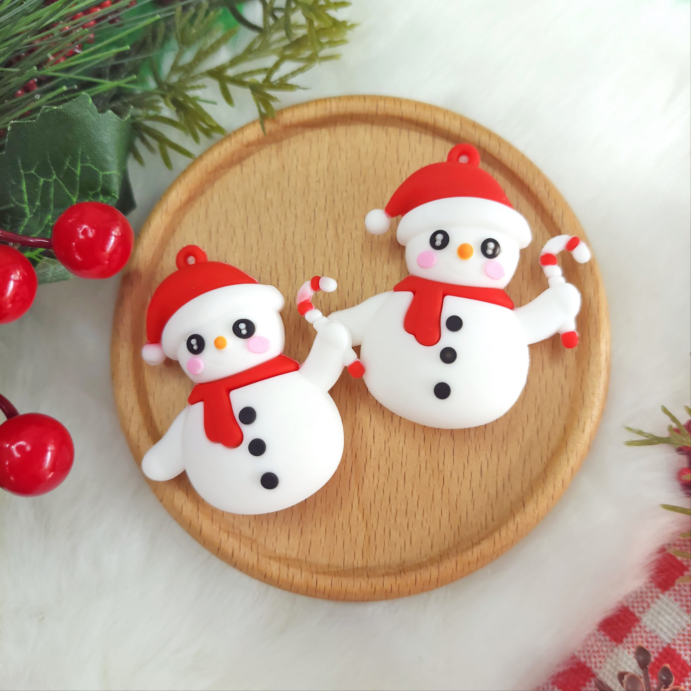 [도매] P923 스노우맨 눈사람 크리스마스 피규어 (최소구매수량 10개)