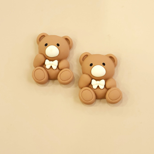 [도매] K375 앉은갈색곰 (최소구매수량50개)