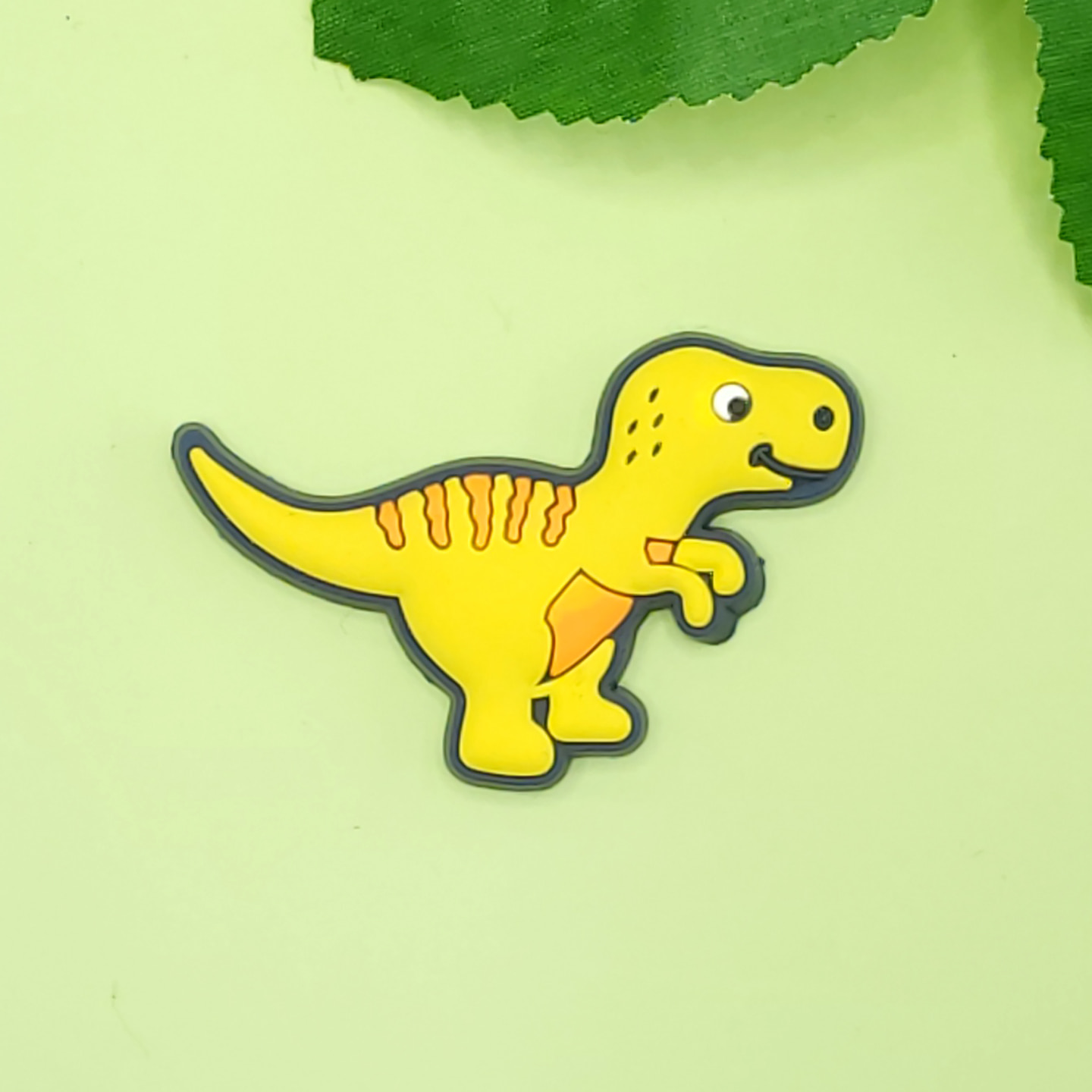 [도매] R343 고무 노랑색 공룡 (최소구매수량 50개)