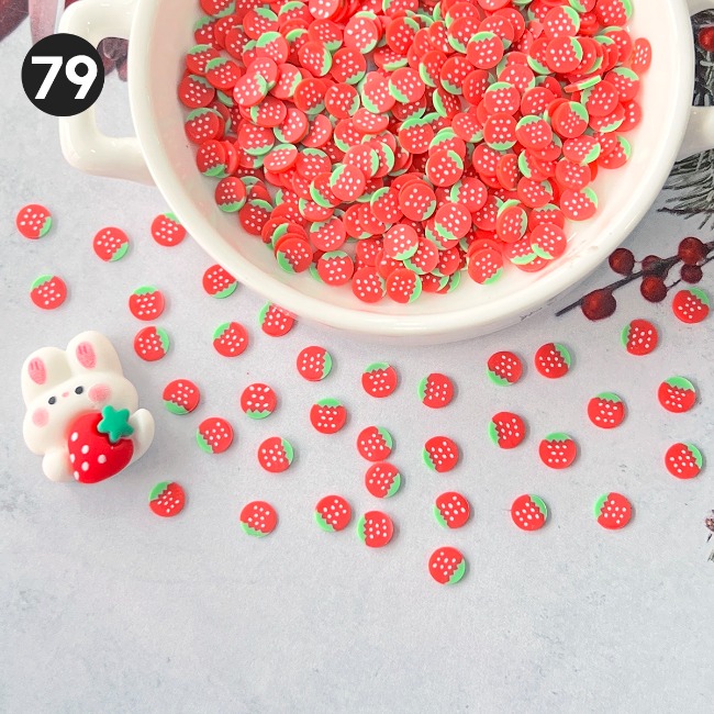 [도매] 079 딸기 데코가루 (최소구매수량 10개)